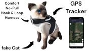 Reputable Dog Track Realtime System Rechargeable GPS Pet Finder Tracking Gadget Size:S