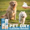 Yegbong Pet Dry Cleaning Mousse Wash For Dogs Wash Free To Odor And Smooth Hair Cleaning