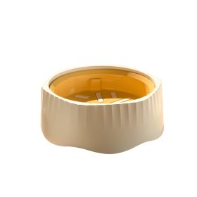 Dual-purpose Slow Feeding Bowl (Option: White)