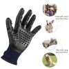 Pet Hair Removal Gloves; Pet Grooming Gloves; Bathing; Hair Remover Gloves; Gentle Brush for Dogs; and Horses