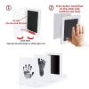Pet Handprint And Footprint Kit For Dog Paw Print Pad Kit; Clean Touch Ink Pad For Pets; 3.7*2.2in