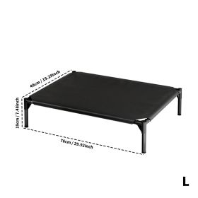 Elevated Bed (Option: Oxford cloth  L)